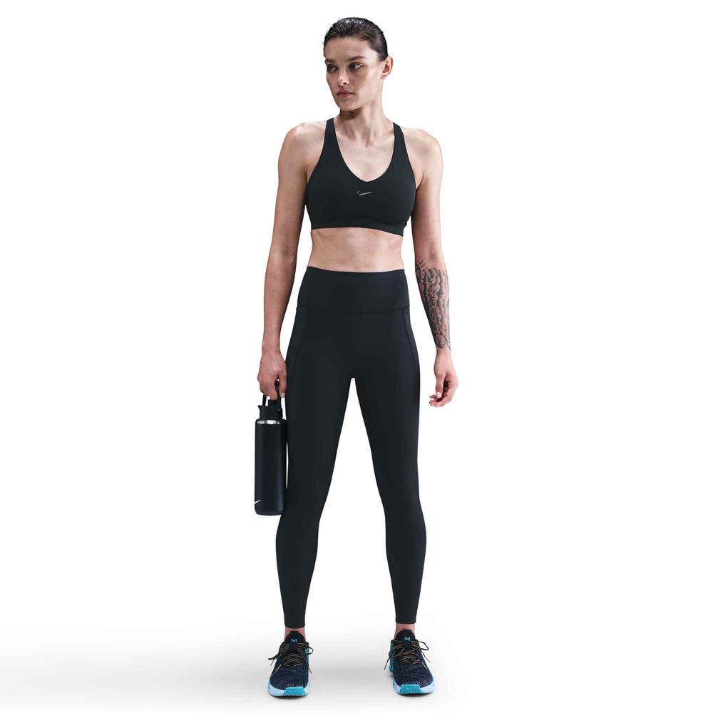 Nike W Nk Df Unvrsa Ms Bra - black/anthracite/dk smoke grey