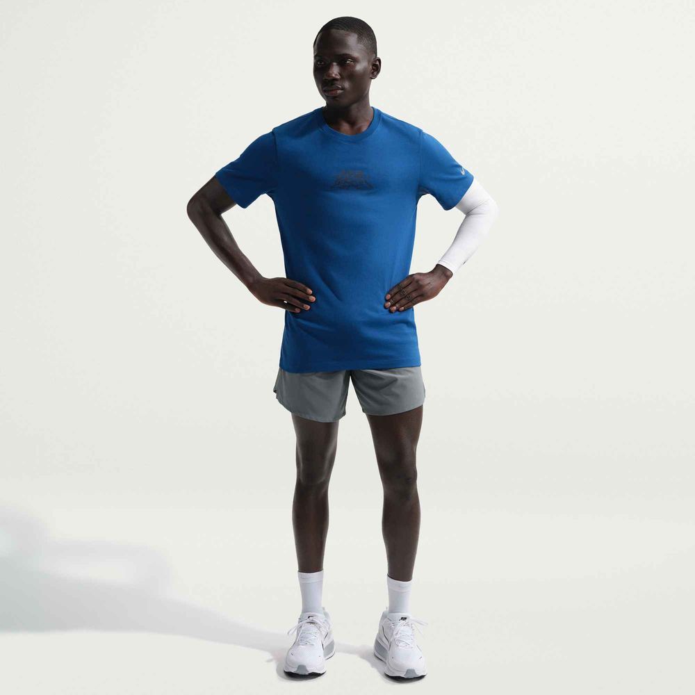 Nike M Nk Df Stride 7In Bf Short - smoke grey/reflective silv