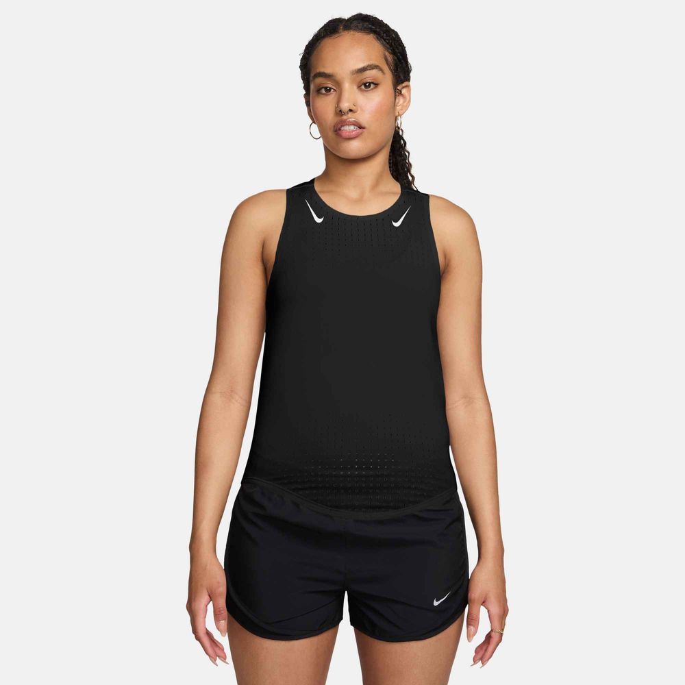 Nike W Nk Arswft Dfadv Singlet - black/white
