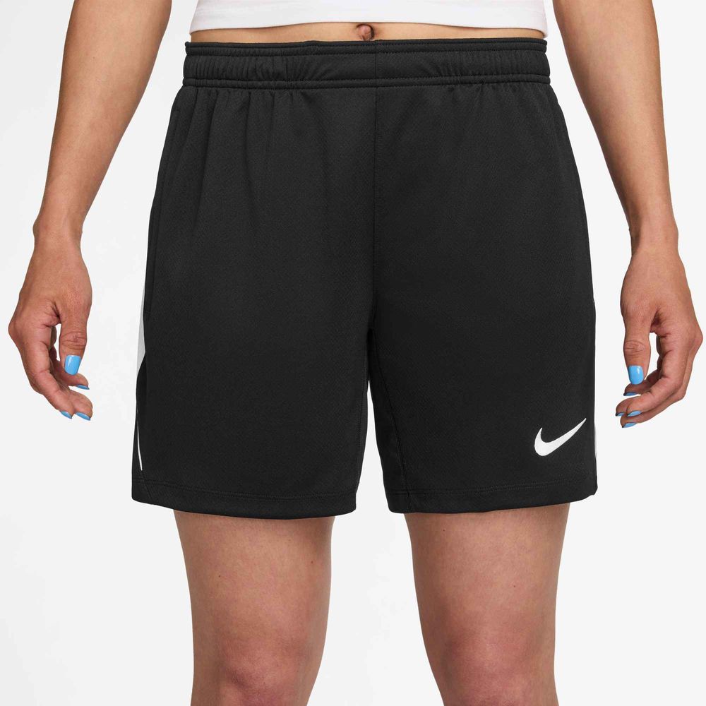 Nike Strike Dri-FIT Strick-Fußballshorts Damen - Black / White