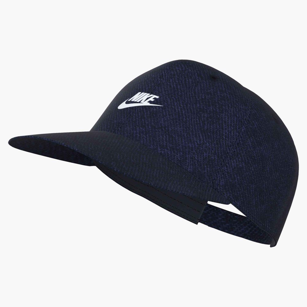 Nike Club Unstrukturierte Denim-Cap Kinder - College Navy / White