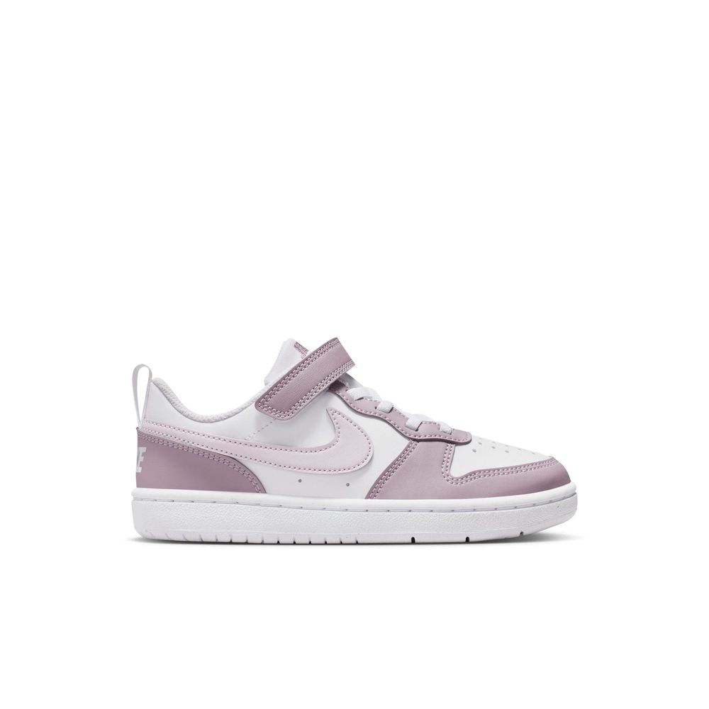 Nike Court Borough Low Recraft (Ps) - white/venice-plum fog-white