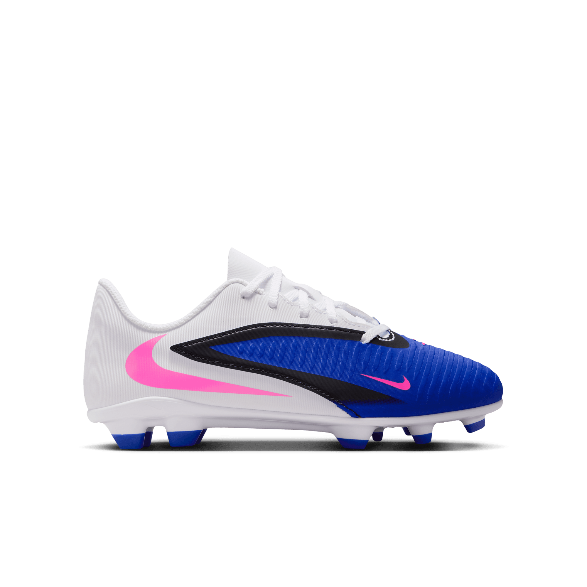 Nike Jr Phantom 6 Low Club Fg/Mg - racer blue/pink blast-white
