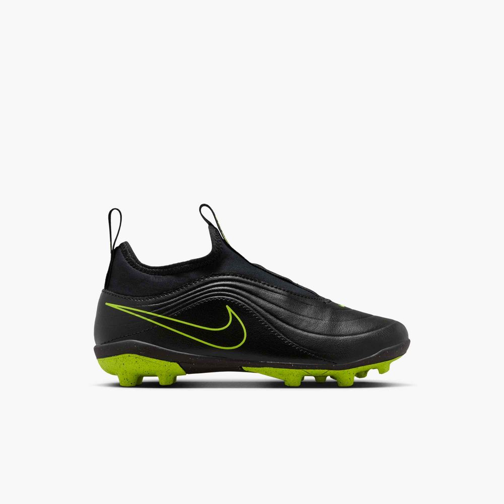 Nike Jr Tiempo Maestro Club Fgmg Ps - black/black-volt