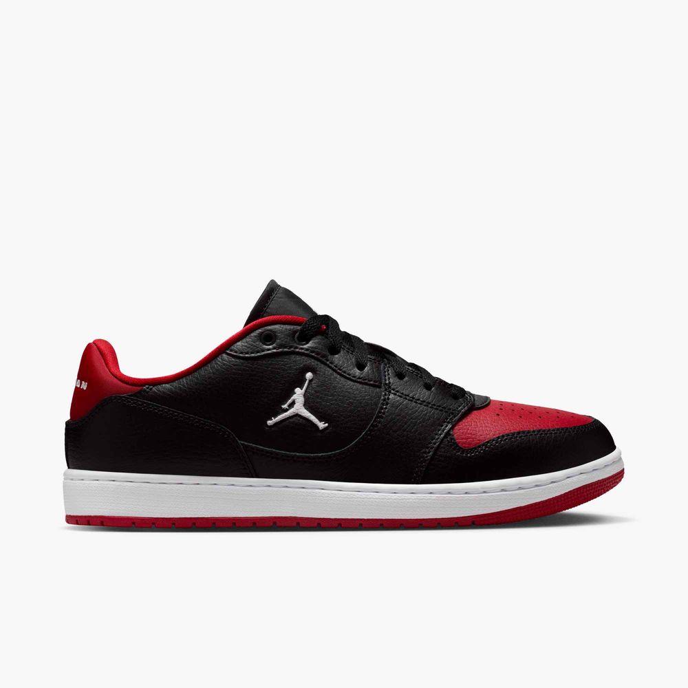 Nike Jordan Court Connect Low - black/white-gym red