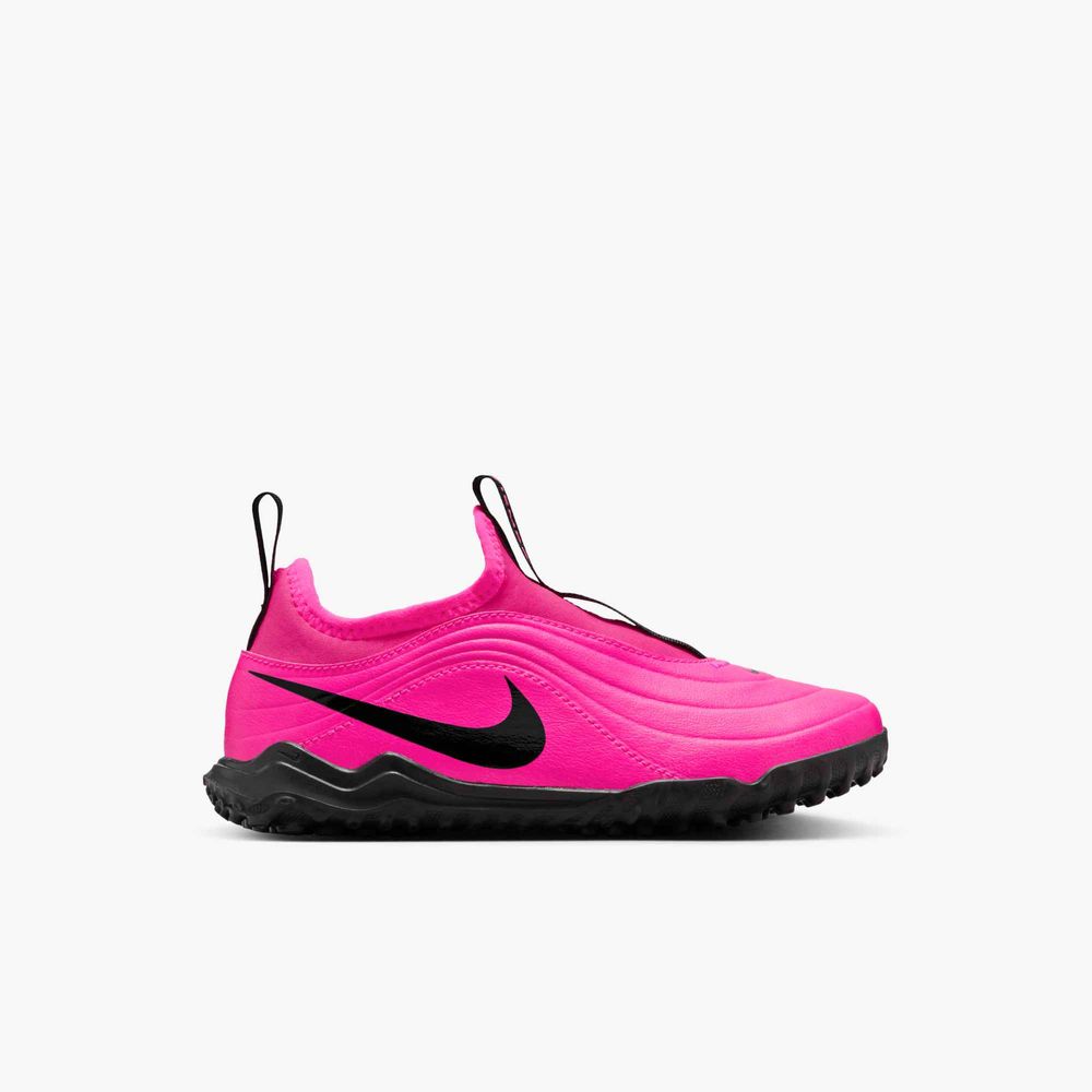 Nike Jr. Tiempo Maestro Flex Turf High-Top-Fußballschuh Kinder - Pink Blast / Black