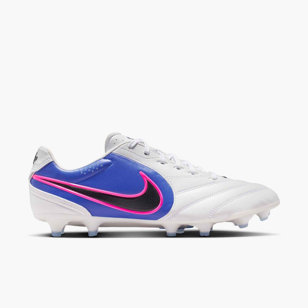 Nike Tiempo Ligera Pro Fg - white/black-racer blue-pink blast