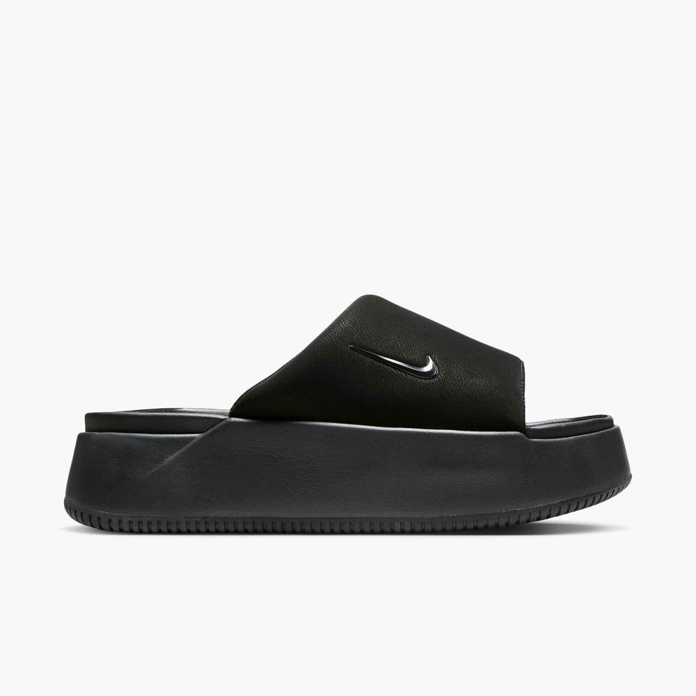 Nike Calm Elevation Slides Damen - Schwarz