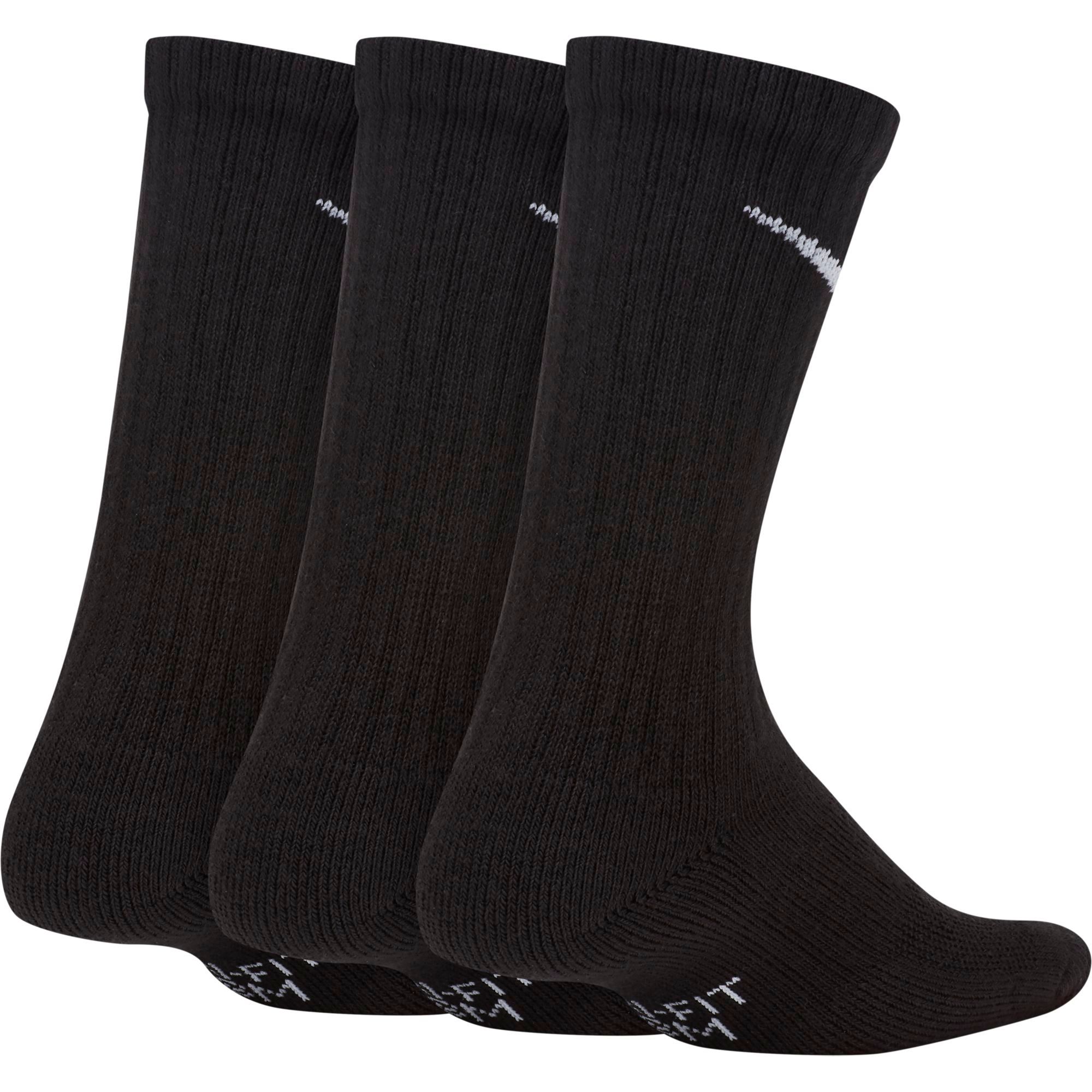 Nike Y Kinder Nk Evryday Cush Crew 3Pr-108 - black/white