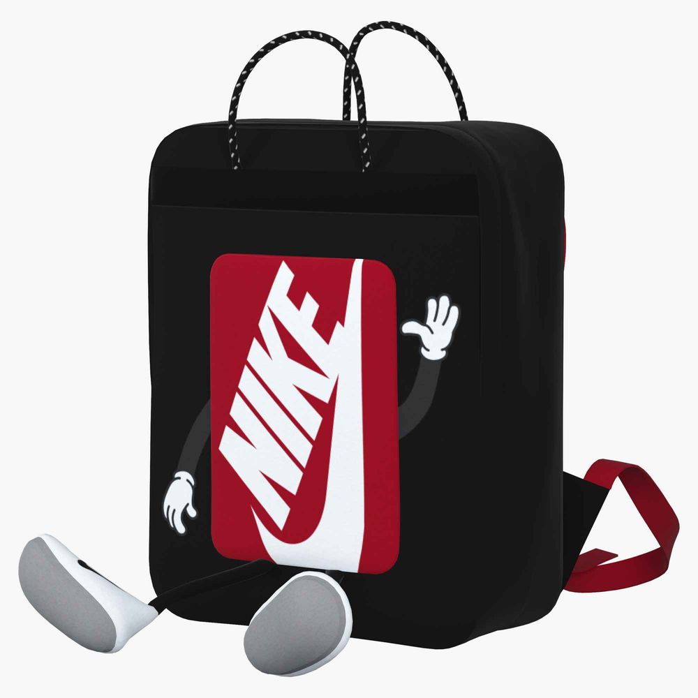 Nike Y Kinder Nk Boxy Bkpk - black/university red/white