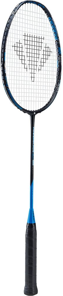 Carlton Unisex – Erwachsene Powerblade Ex 400 Badminton Schläger, Black/Fluor Cyan