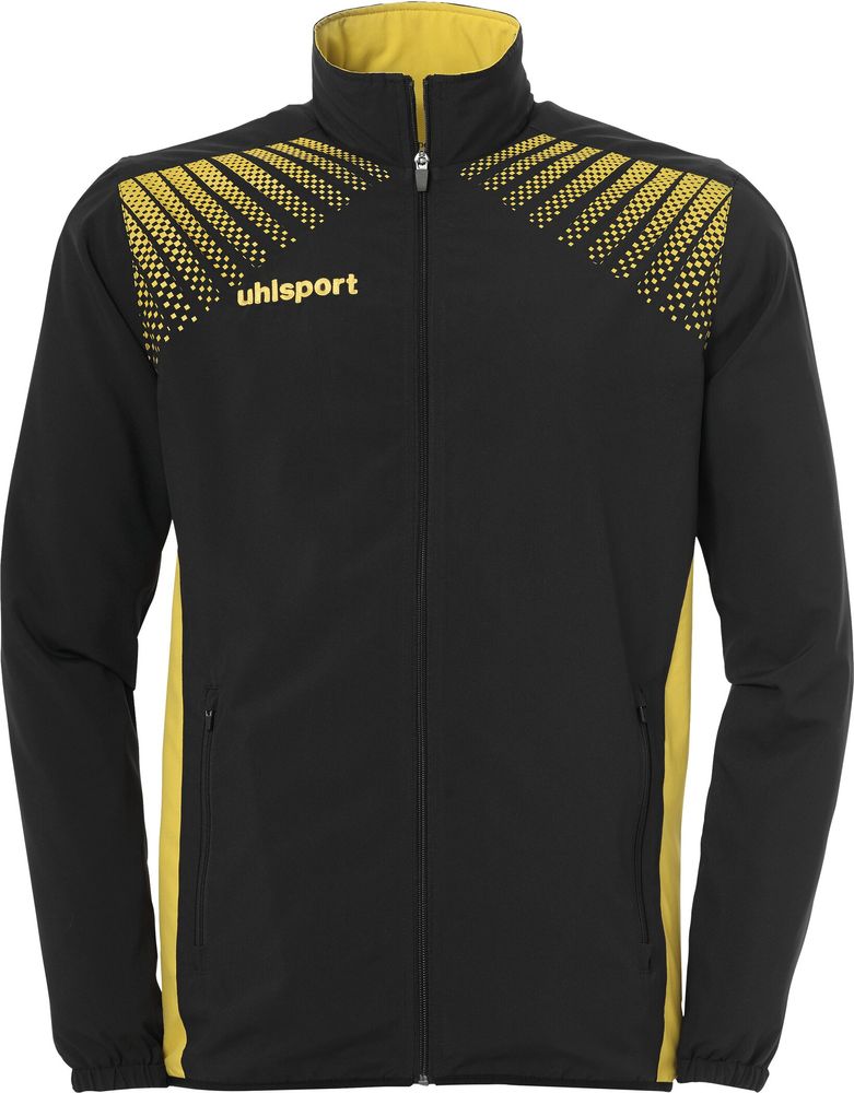 Uhlsport GOAL PRÄSENTATIONSJACKE - schwarz/limonengelb