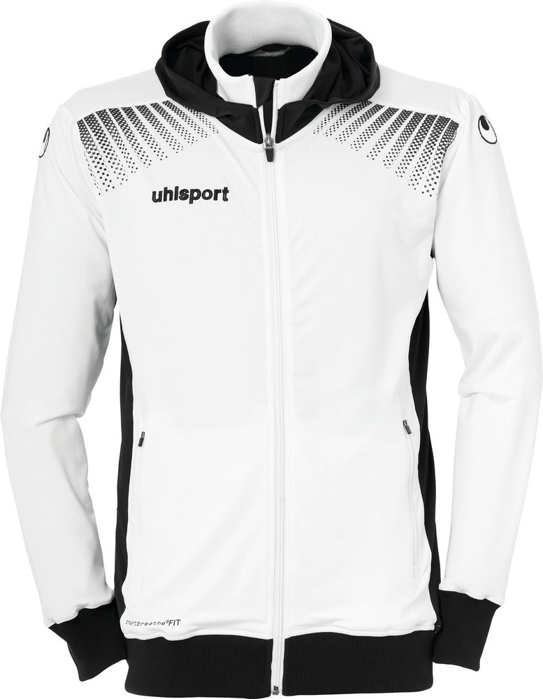 Uhlsport GOAL TEC KAPUZENJACKE - weiß/schwarz