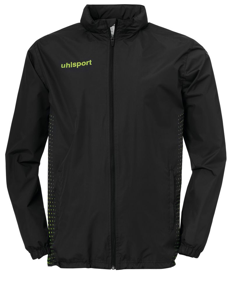 Uhlsport SCORE REGENJACKE - schwarz/fluo grün