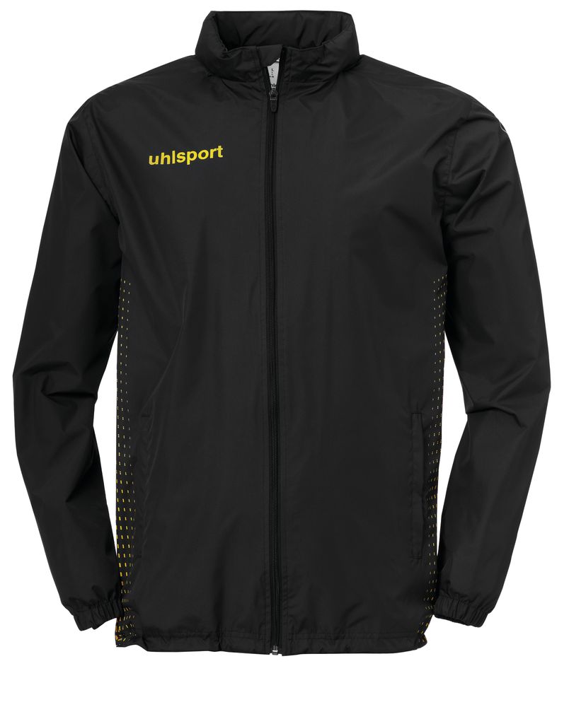 Uhlsport SCORE REGENJACKE - schwarz/fluo gelb