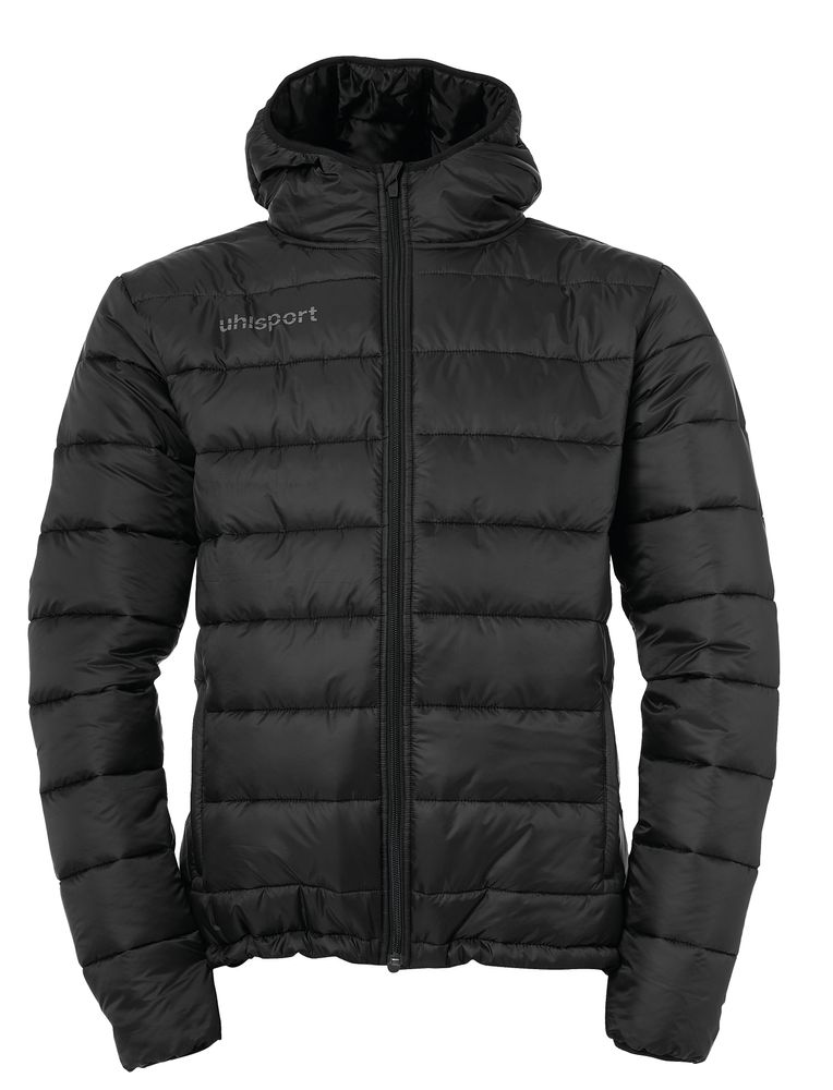 Uhlsport ESSENTIAL PUFFER KAPUZENJACKE - schwarz