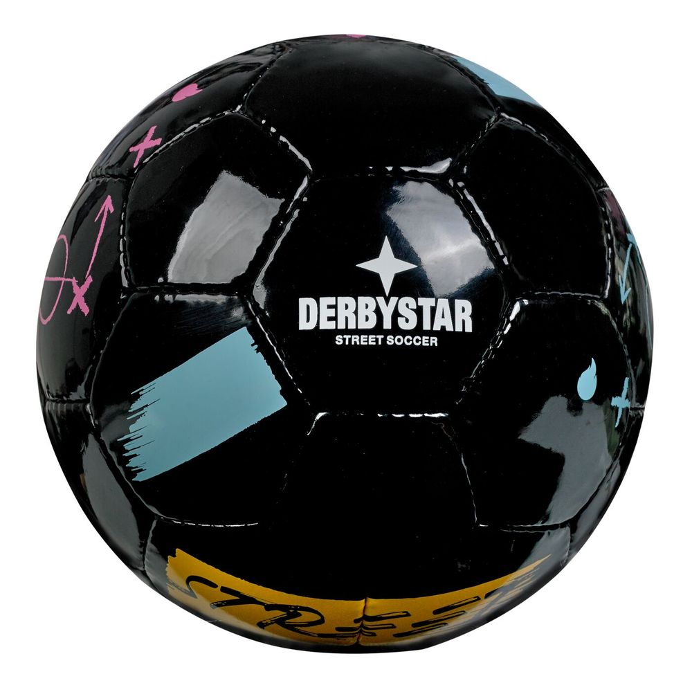 Derby Star Street Soccer v25 - schwarz gelb blau
