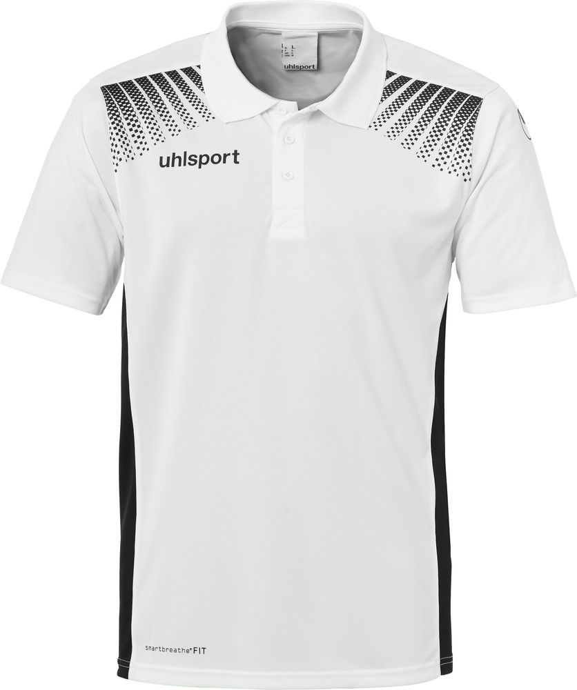 Uhlsport GOAL POLO SHIRT - weiß/schwarz