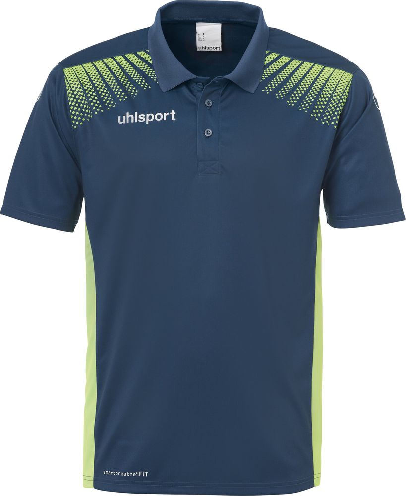 Uhlsport GOAL POLO SHIRT - petrol/flash grün