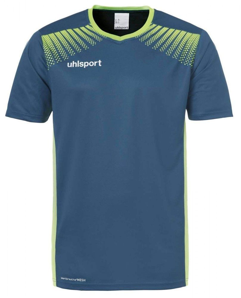Uhlsport GOAL TRIKOT KA - petrol/flash grün