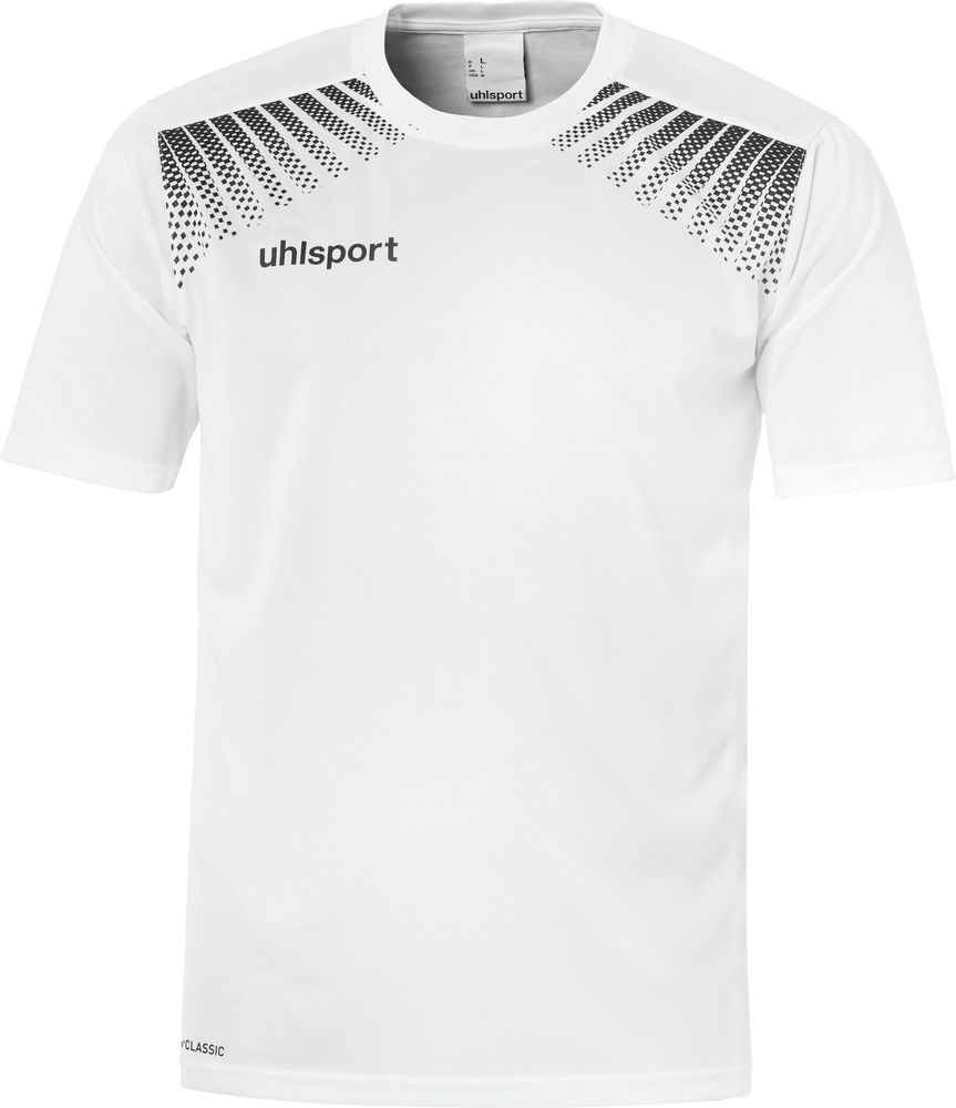 Uhlsport GOAL POLYESTER TRAINING T-SHIRT - weiß/schwarz
