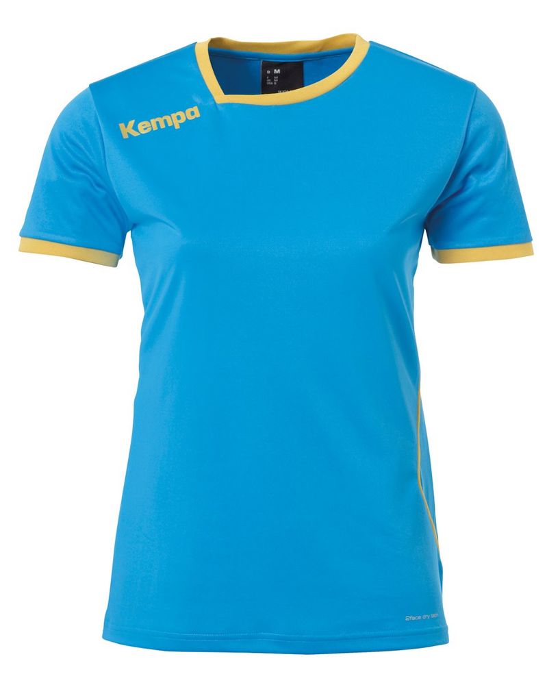 Kempa CURVE TRIKOT WOMEN - kempablau/gold