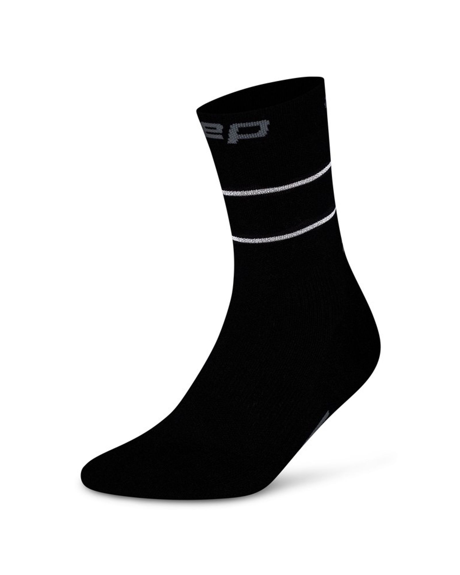 Cep CEP run socks, mid cut, 5.0, w - black