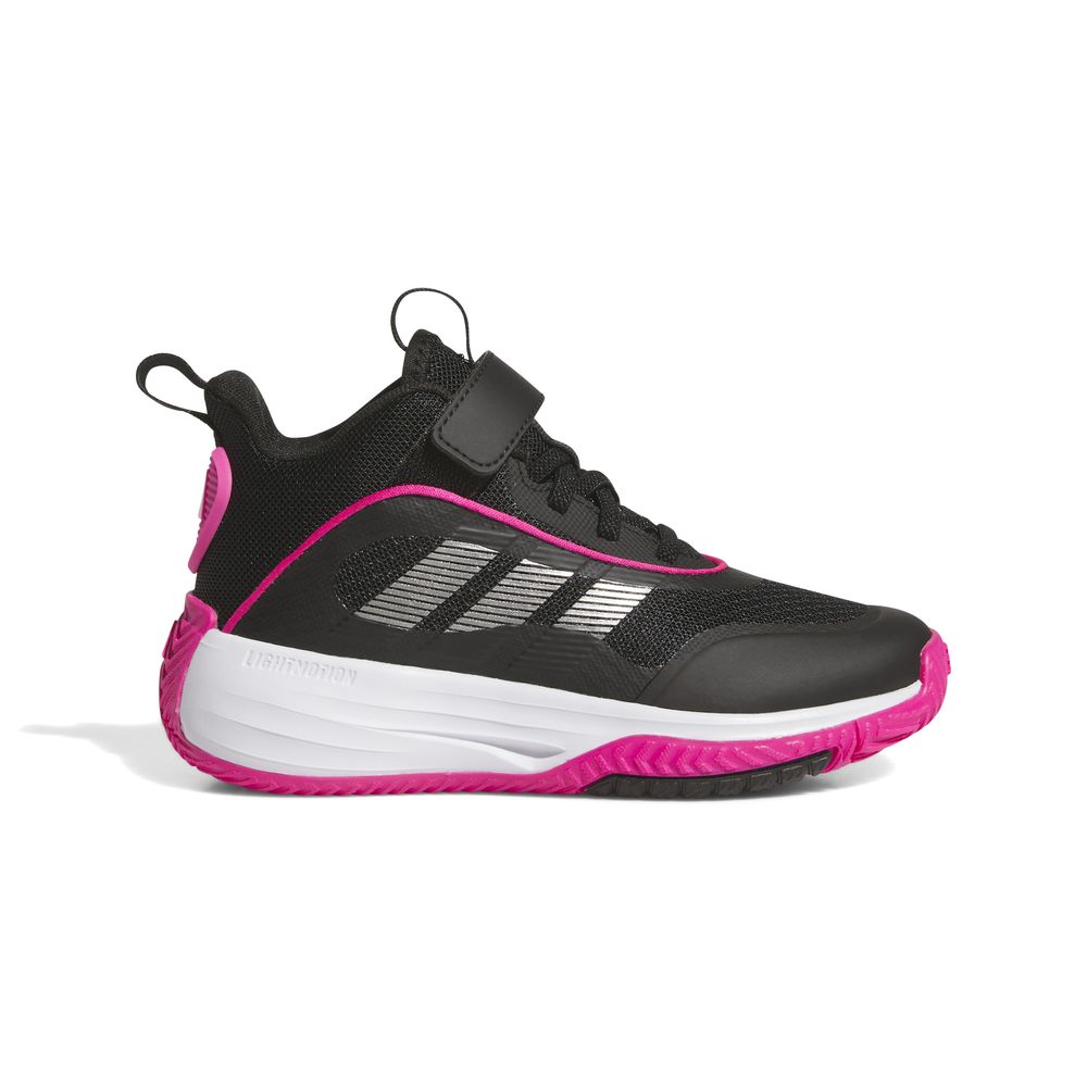 adidas Ownthegame 3.0 K - cblack/ironmt/shopnk