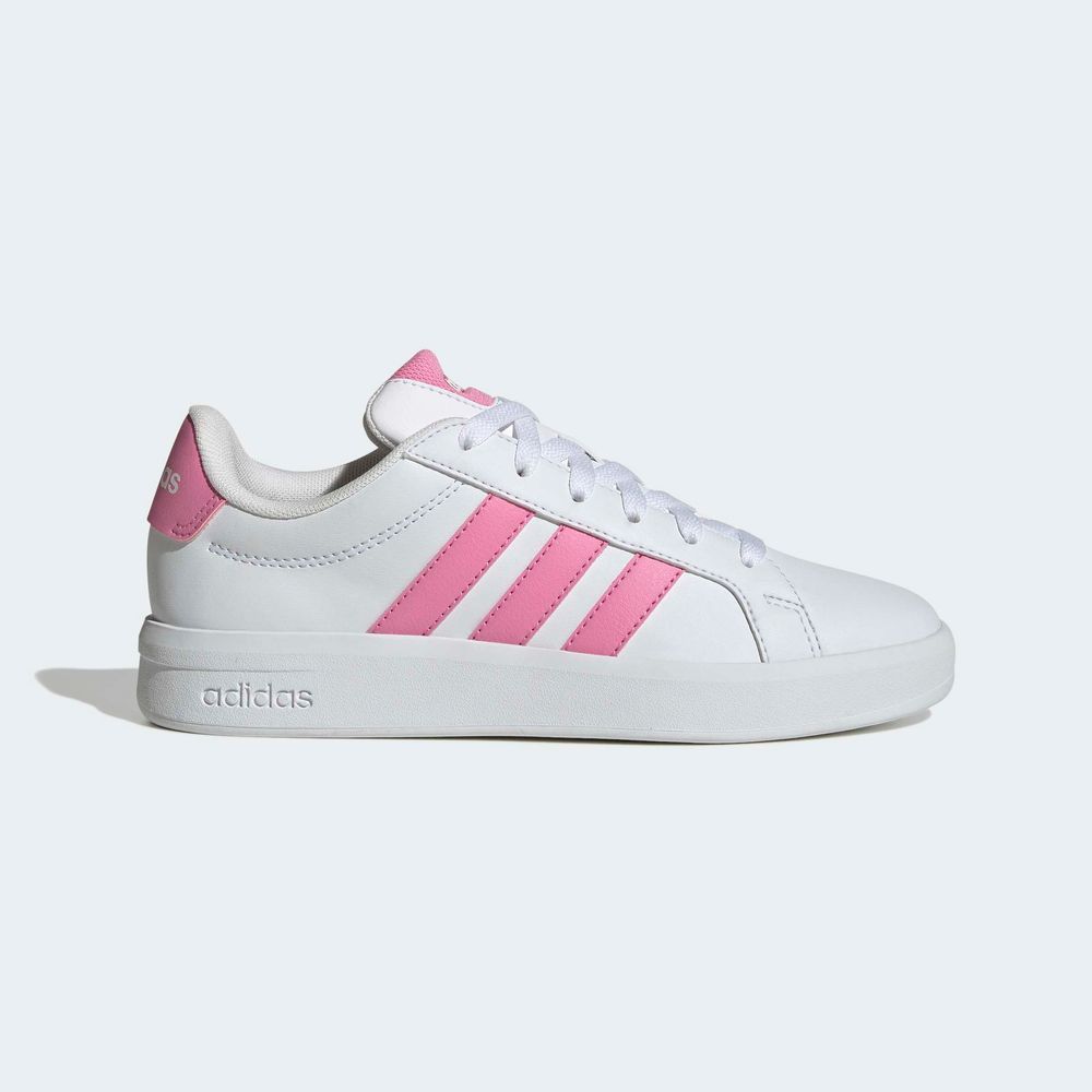 adidas Grand Court 3.0 J - ftwwht/blipnk/blipnk