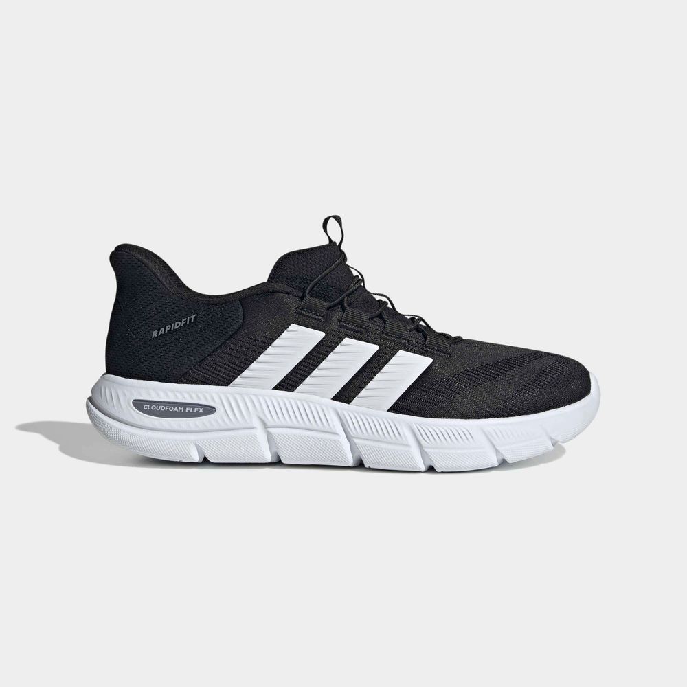 adidas Cloudfoam Flex - Rapidfit - cblack/ftwwht/grethr