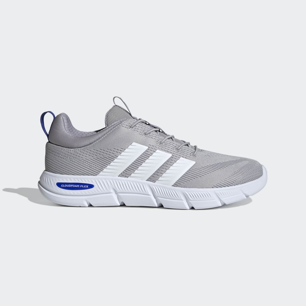 adidas Cloudfoam Flex - Elastic Laces - gretwo/ftwwht/glogry