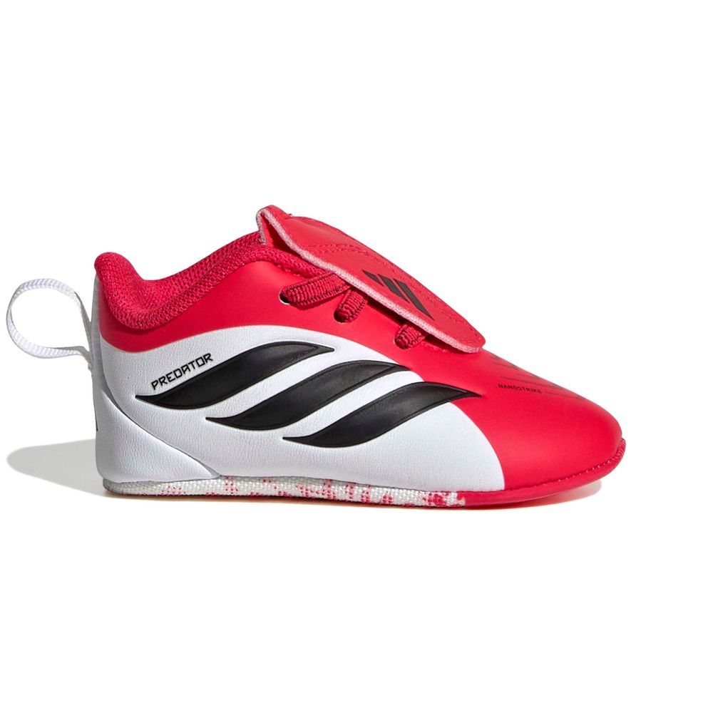 adidas Predator Crib Shoes - lucred/cblack/ftwwht