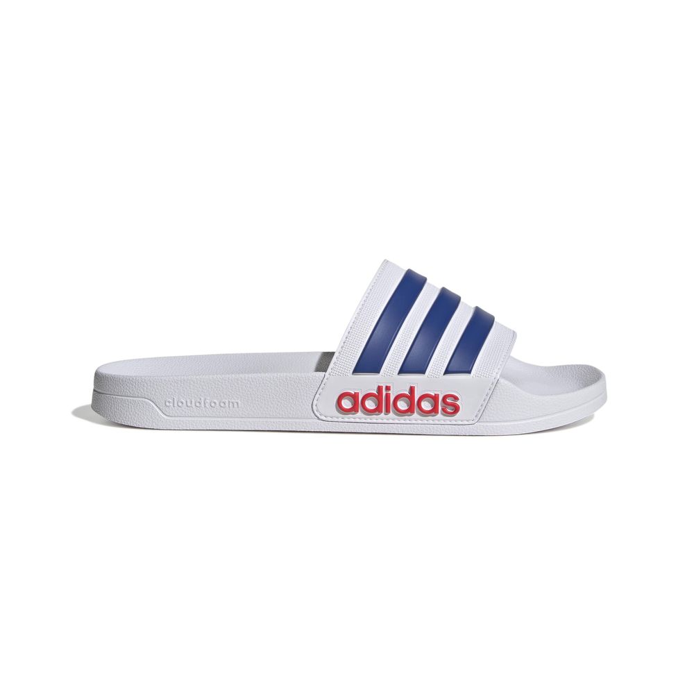adidas Adilette Shower - ftwwht/royblu/purrub
