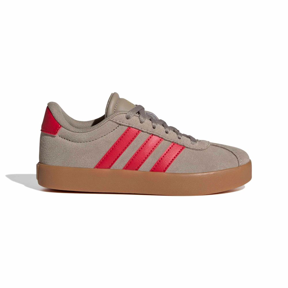 adidas Vl Court 3.0 K - blacar/purrub/goldmt