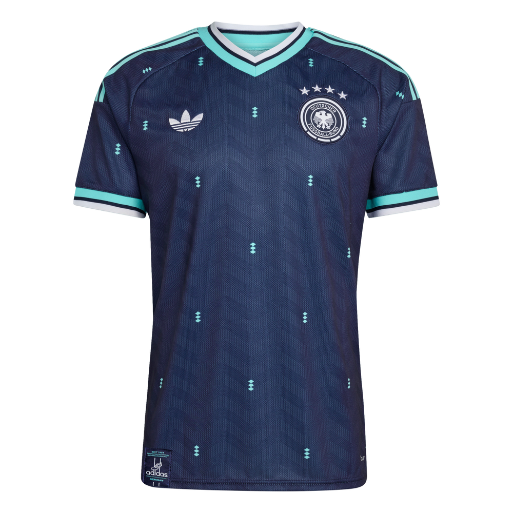 adidas DFB Deutschland Away Herren Trikot Weltmeisterschaft 2026 World Cup - conavy-blau