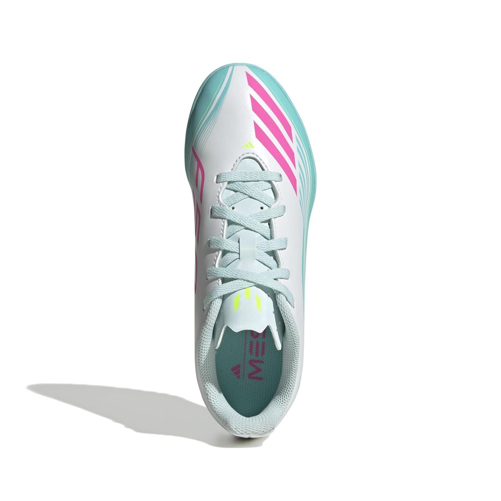 adidas F50 Messi Club Tf J - ftwwht/lucpnk/flaaqu