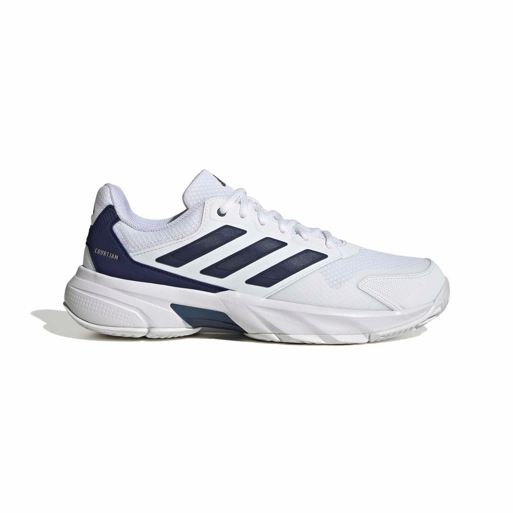 adidas Courtjam Control 3 M - ftwwht/dkblue/cybemt