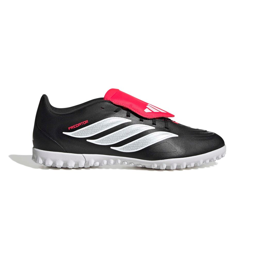adidas Predator Club Ft Tf - cblack/ftwwht/lucred
