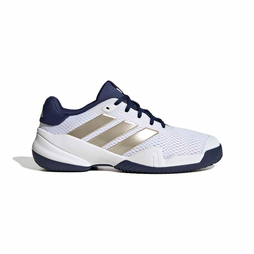 adidas Barricade K - ftwwht/cybemt/dkblue