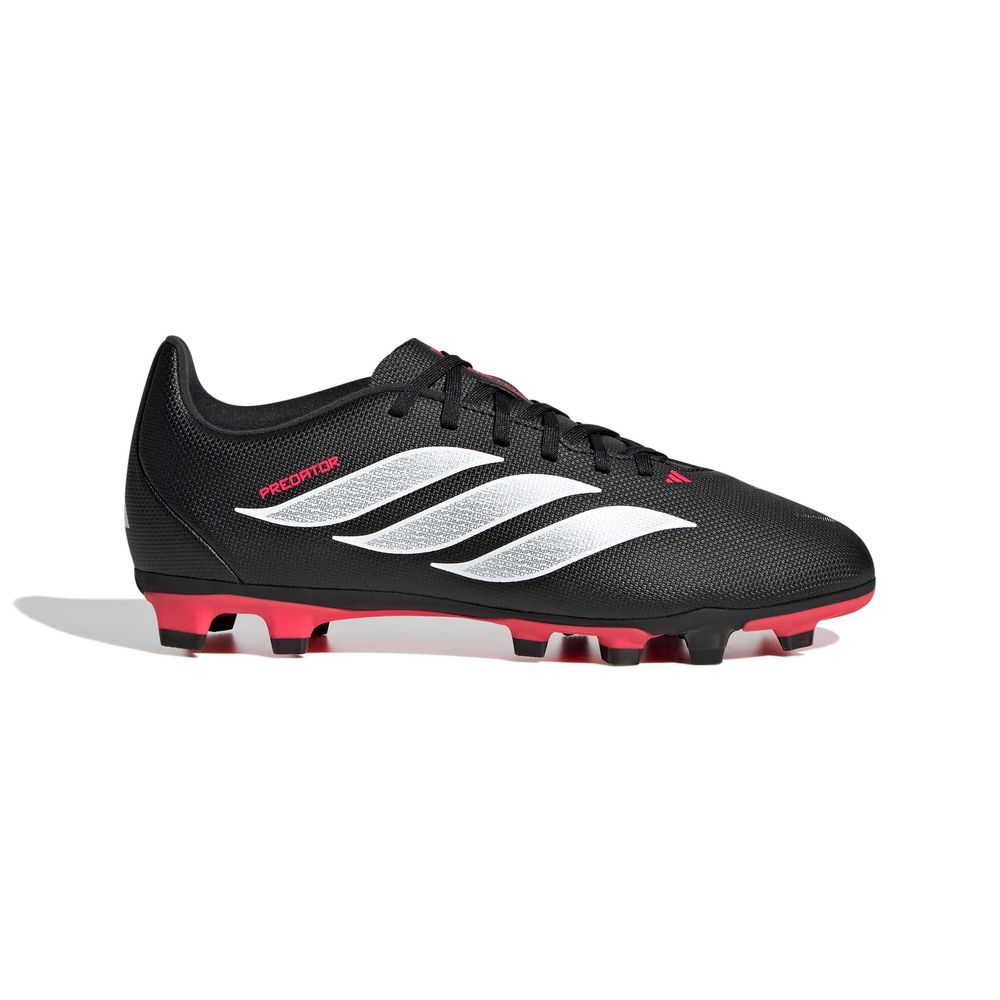 adidas Predator Club Fg/Mg J - cblack/ftwwht/lucred