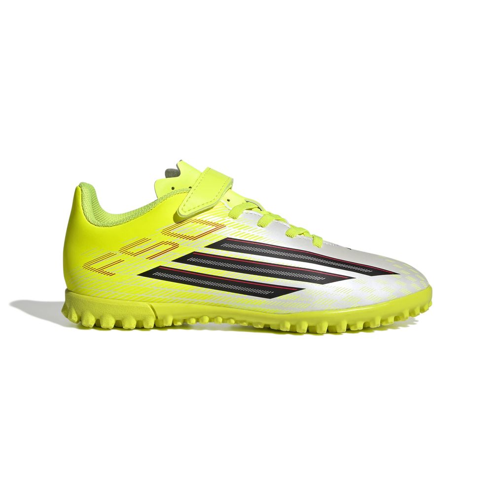 adidas F50 Club H&L Tf J - tesoye/cblack/lucred