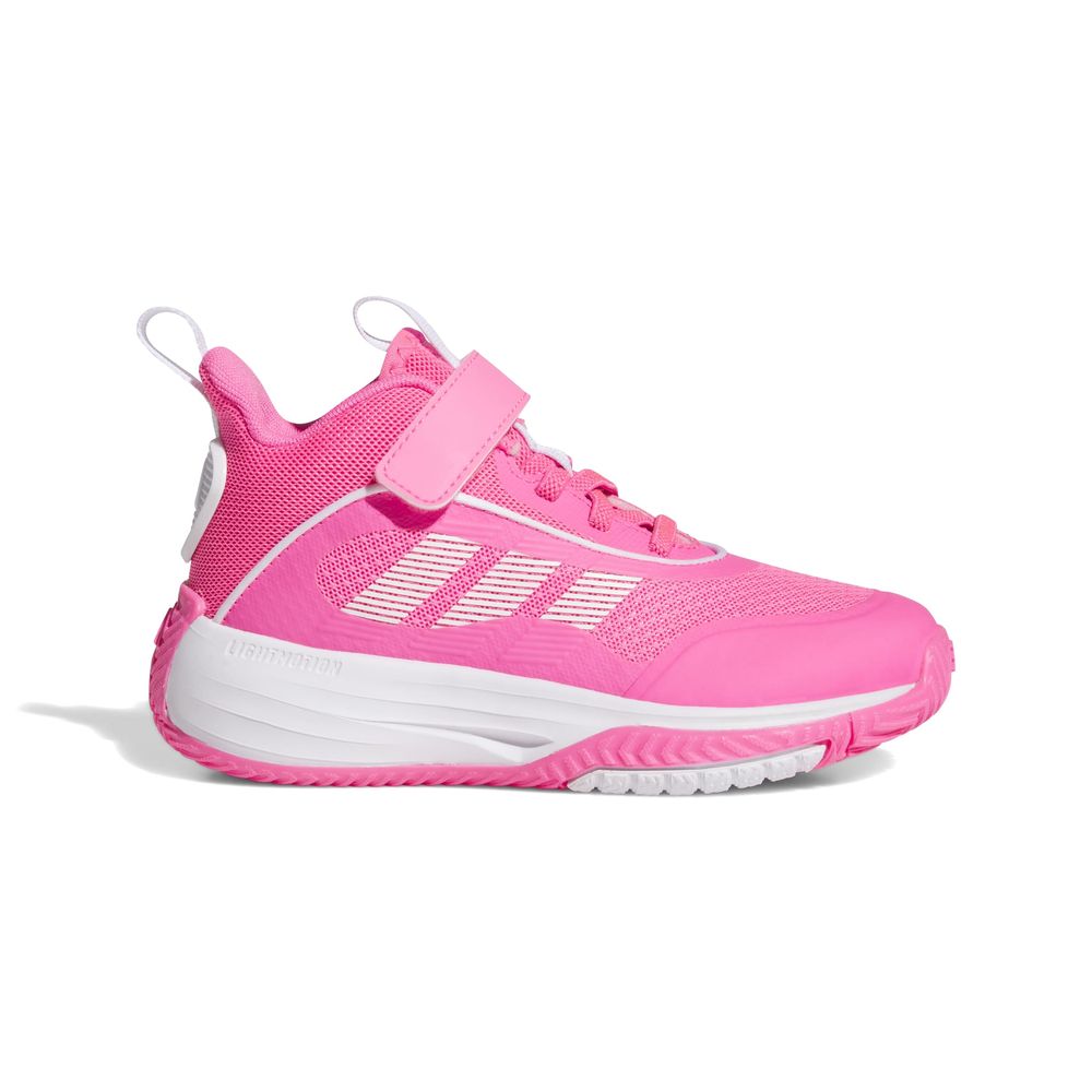 adidas Ownthegame 3.0 K - lucpnk/ftwwht/lucpnk