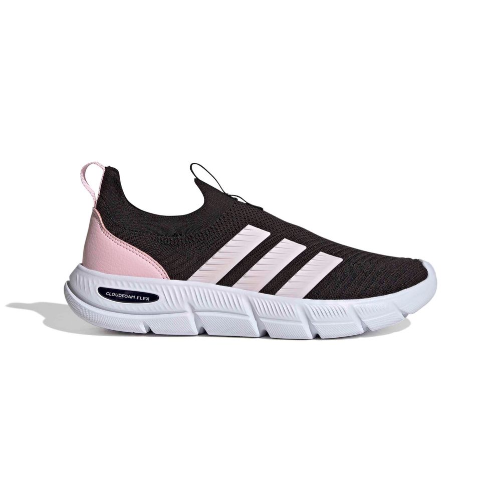 adidas Cloudfoam Flex - Sock - cblack/almpnk/clpink