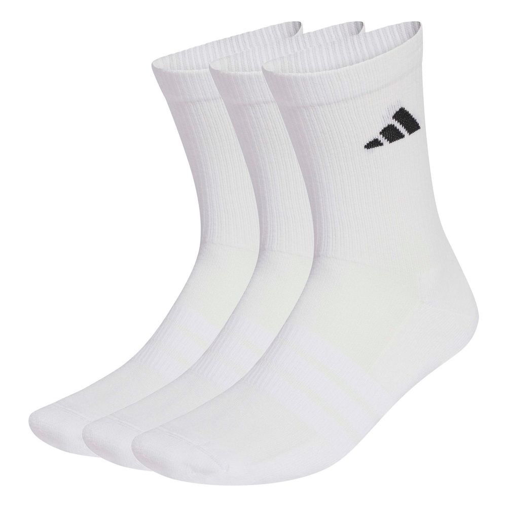 adidas C Ess Crw 3P - white/white/black