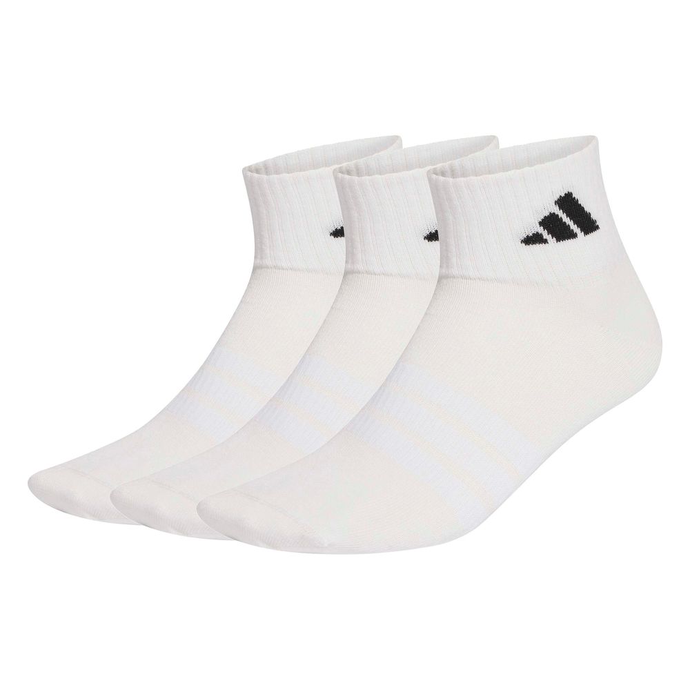 adidas T Ess Ank 3P - white/white/black