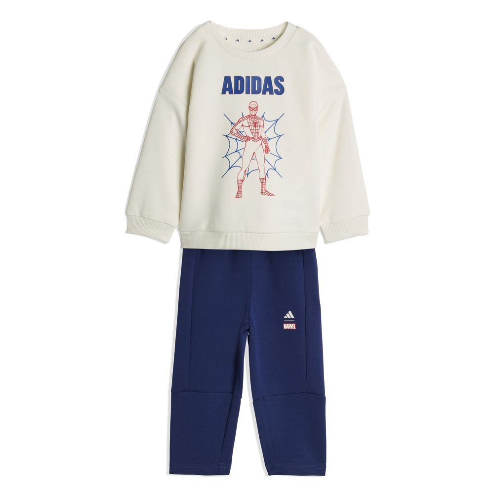 adidas I Mrvl Sm Jog - owhite/dkblue