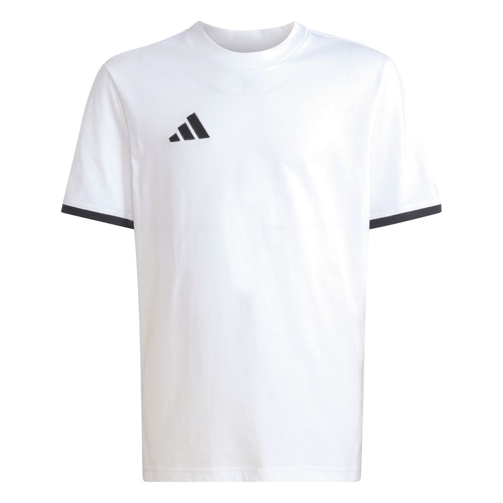 adidas Entrada 26 Tee Y Kinder - white/black