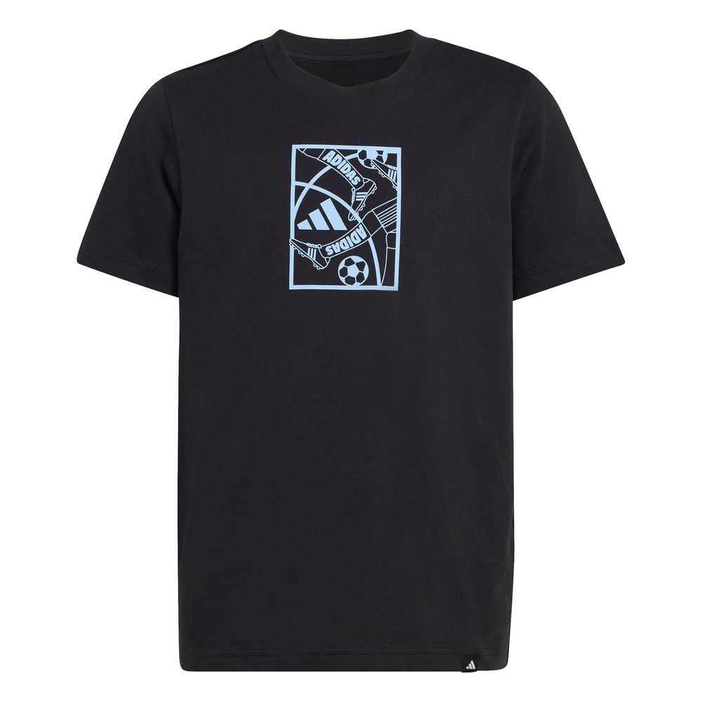adidas J Football T - black