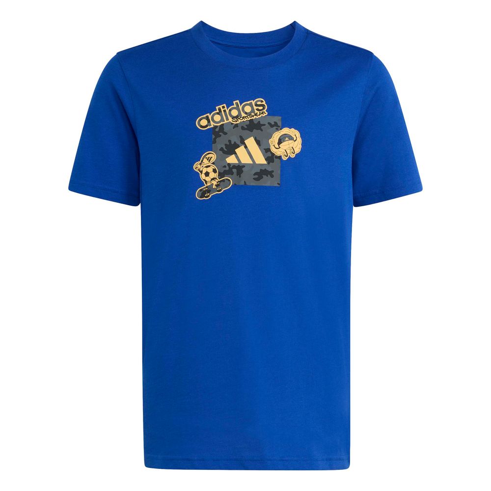adidas J Camo Train T - royblu