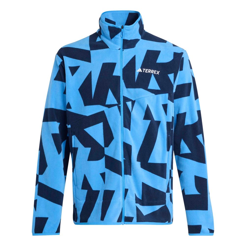 adidas Mt Aop Fz Fl - rayblu/legink